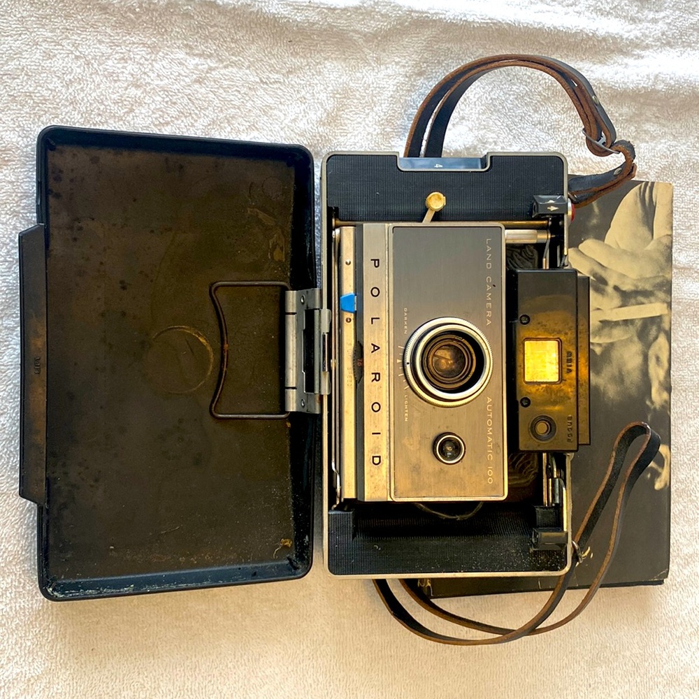 Vintage Polaroid Automatic 100 circa ‘63.